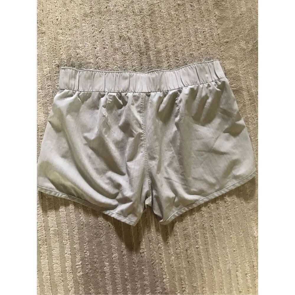 ATHLETA Sway Shorts, Drawstring Waist, Zipper Pockets, Size S